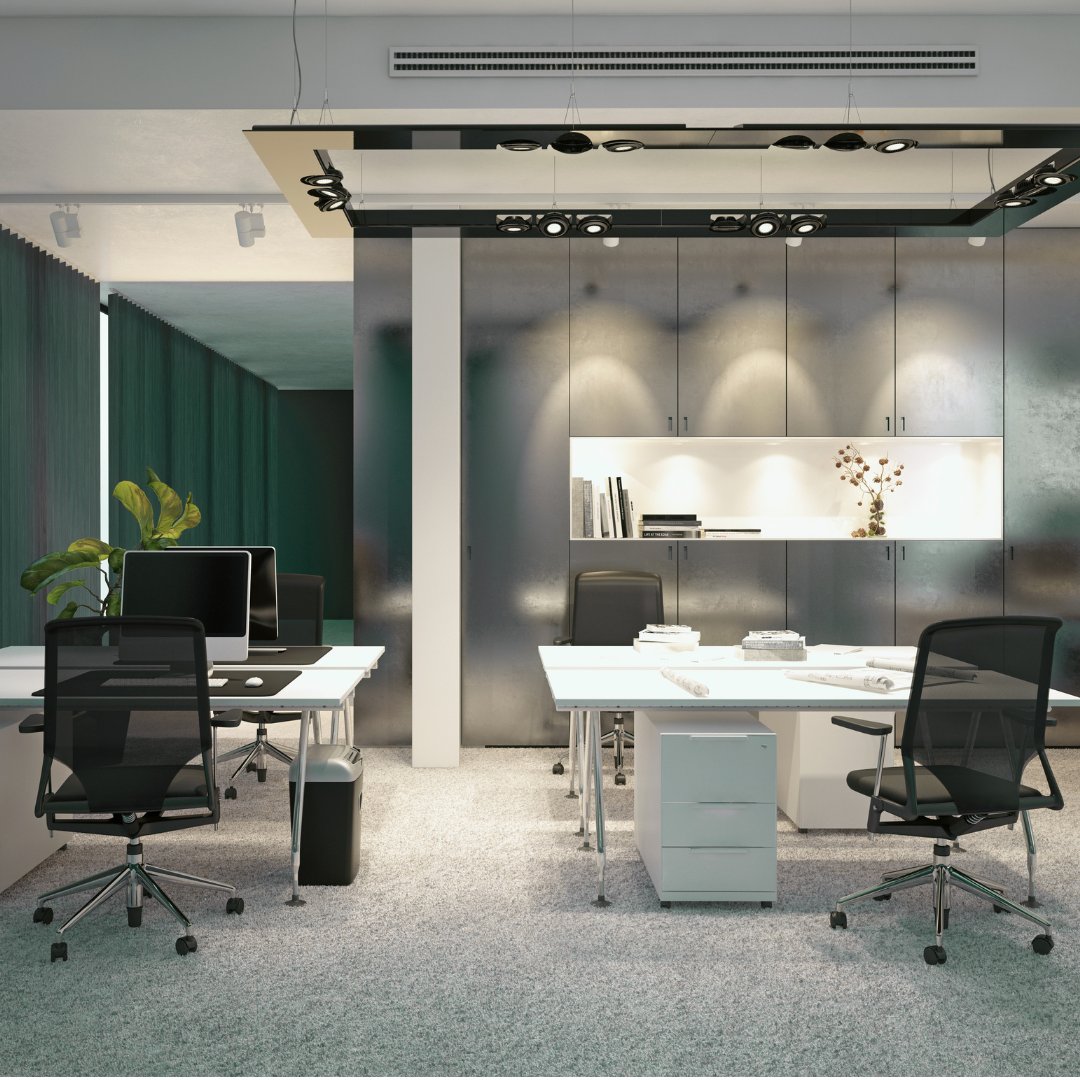 Corporate office interior design by Elevare Designs Bangalore