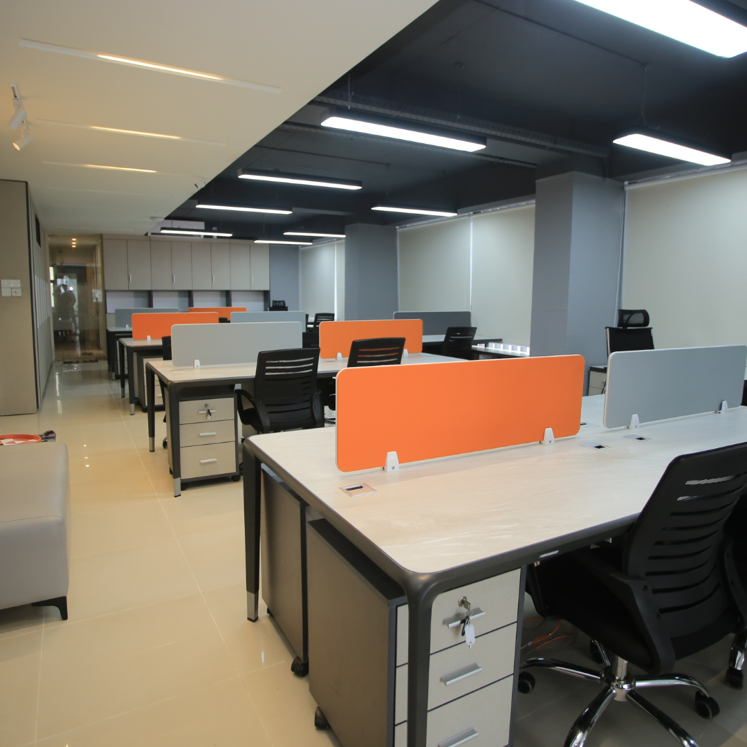 Best office fit-out ideas Bangalore tech companies modular furniture